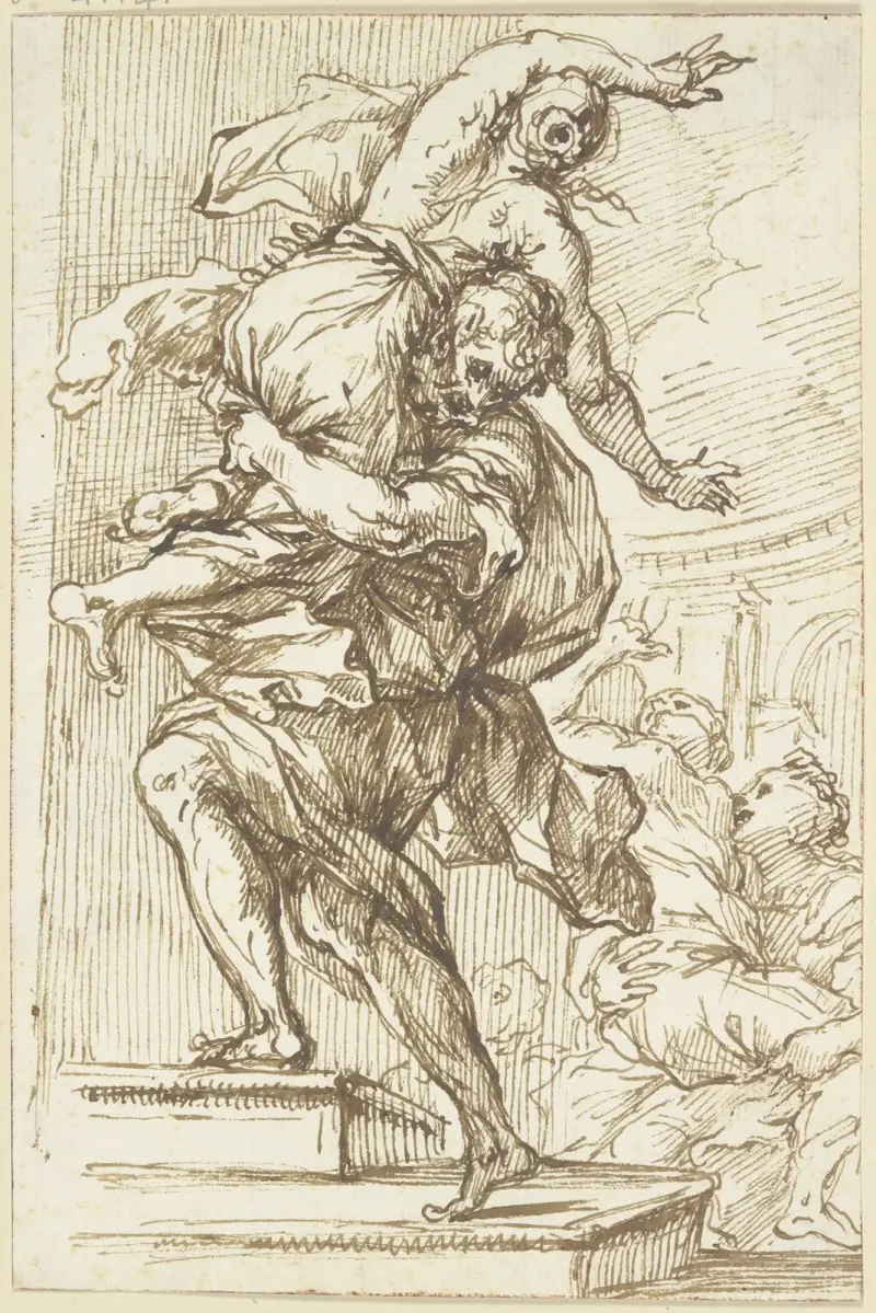 Abduction of the Sabine women av Pietro da Cortona
