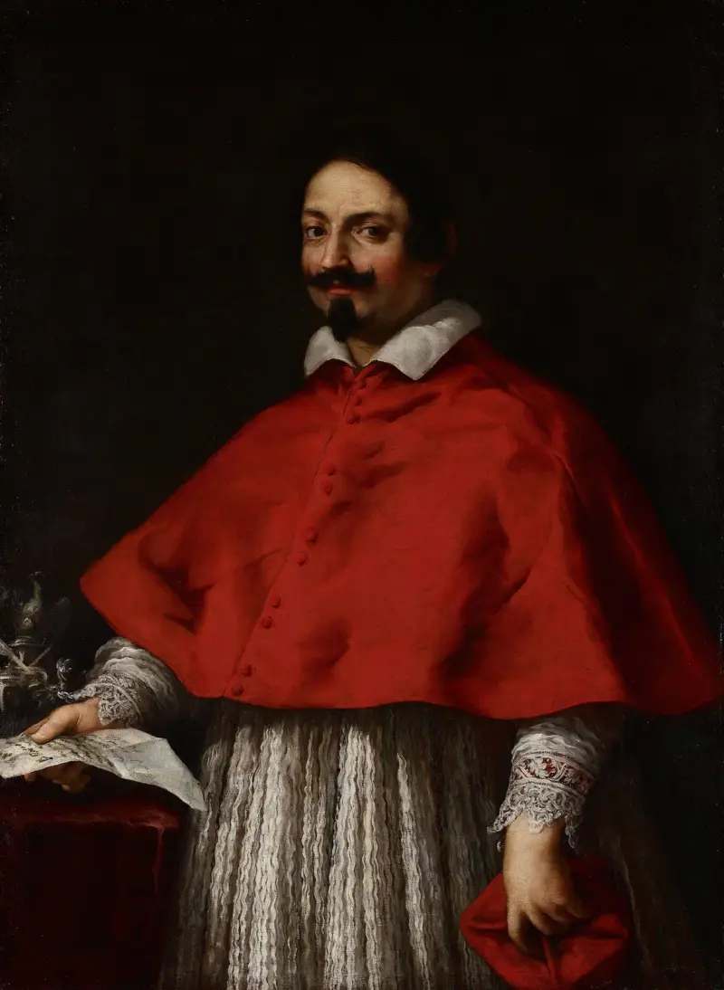 Porträtt av kardinal Pietro Maria Borghese av Pietro da Cortona