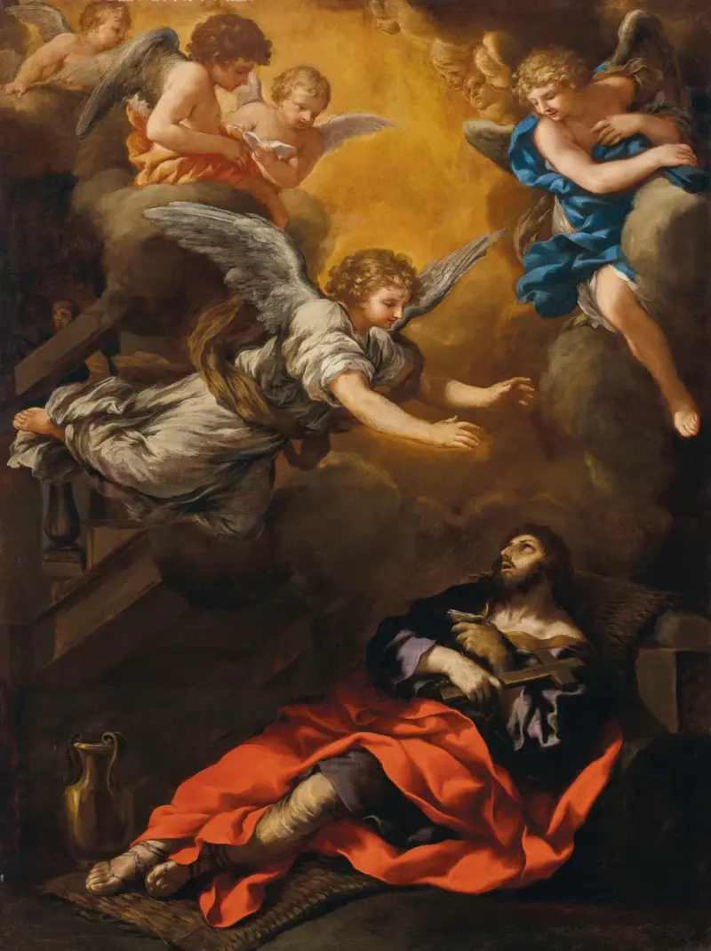 Den helige Alessios extas av Pietro da Cortona