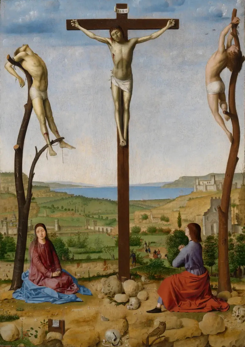 Calvary av Antonello da Messina