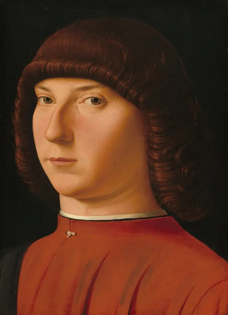 Portrait of a Young Man av Antonello da Messina