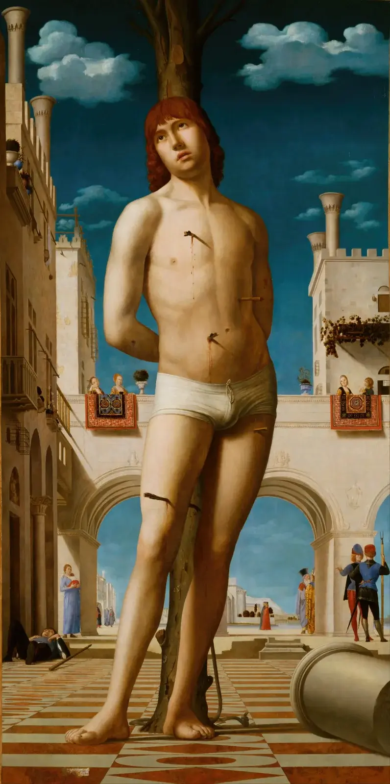Sankt Sebastian av Antonello da Messina