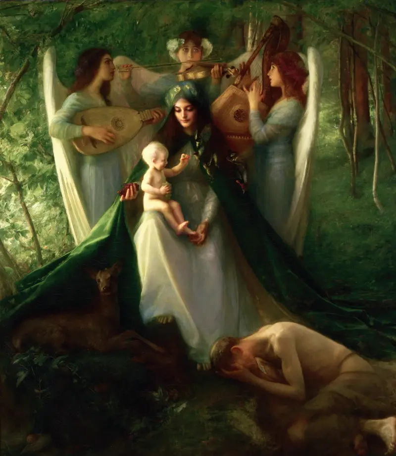 Consolatrix Afflictorum von Pascal-Adolphe-Jean Dagnan-Bouveret