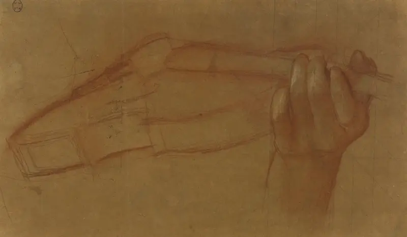 Dłoń i skrzypce, Pascal-Adolphe-Jean Dagnan-Bouveret