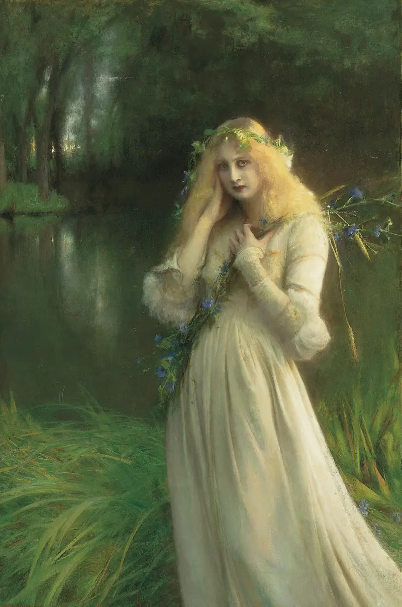 Ophelia von Pascal-Adolphe-Jean Dagnan-Bouveret