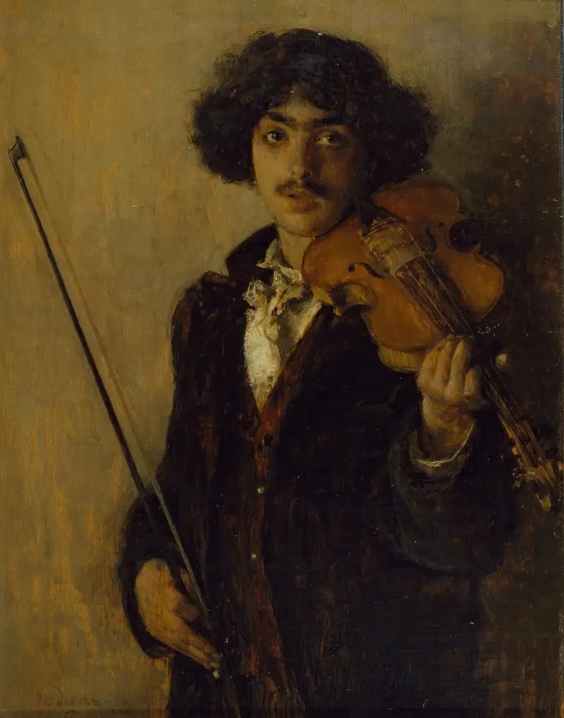 Musikern av Pascal-Adolphe-Jean Dagnan-Bouveret