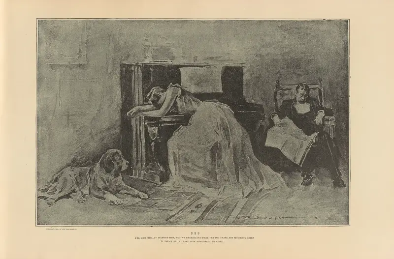 $$$, 1893 von Charles Dana Gibson