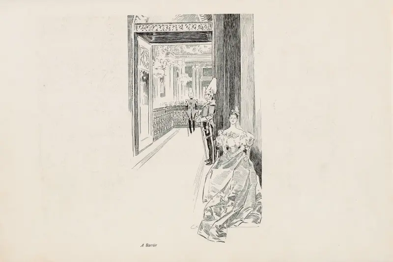 A Barrier av Charles Dana Gibson
