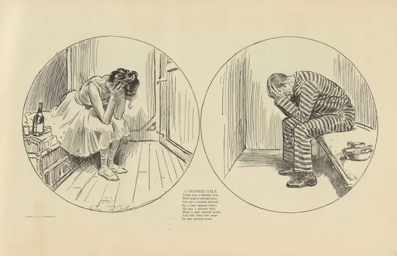 Křivý příběh, Charles Dana Gibson