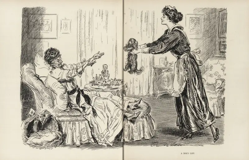 Ett hundliv av Charles Dana Gibson