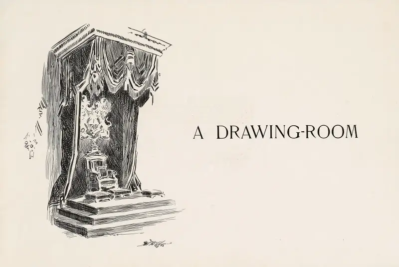 A Drawing Room, Charles Dana Gibson