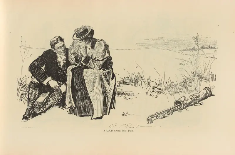 Ett bra spel för två av Charles Dana Gibson