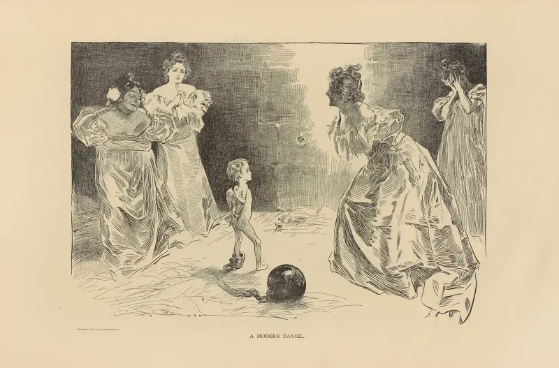 A modern daniel av Charles Dana Gibson