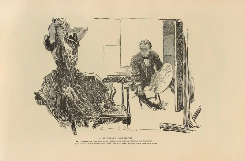 Eine notwendige Zutat von Charles Dana Gibson