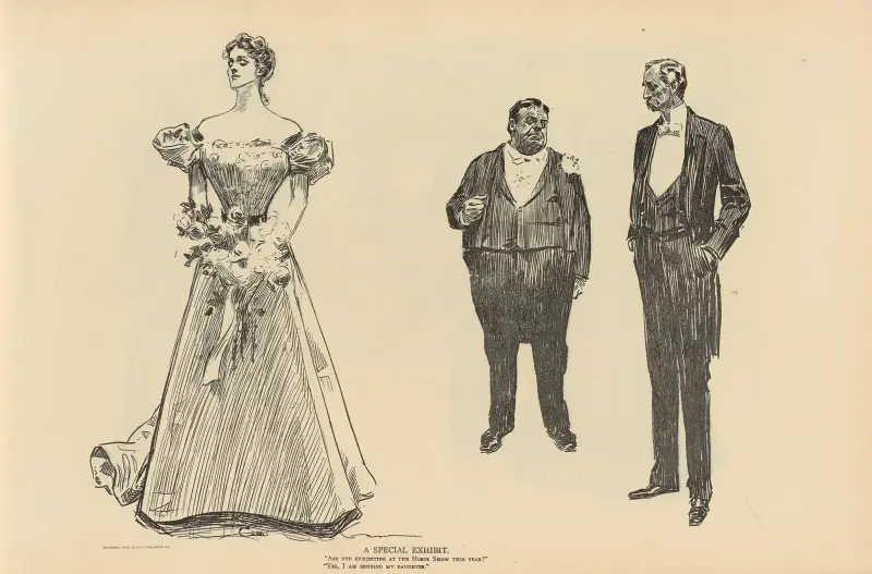 Eine besondere Ausstellung von Charles Dana Gibson