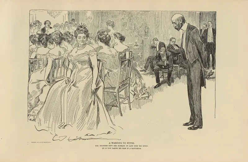 En varning till fruar av Charles Dana Gibson