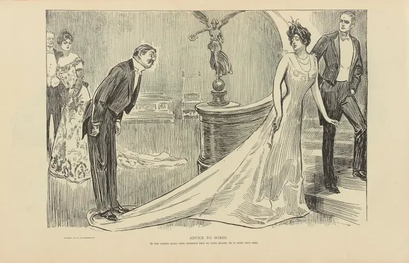Ratschläge an Langweiler von Charles Dana Gibson