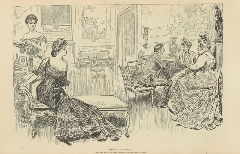 Ratschläge an Snobs von Charles Dana Gibson