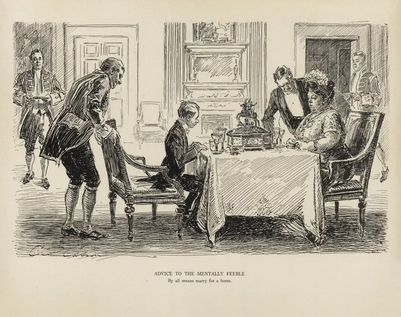 Råd till de svaga – Gifta dig för ett hem av Charles Dana Gibson