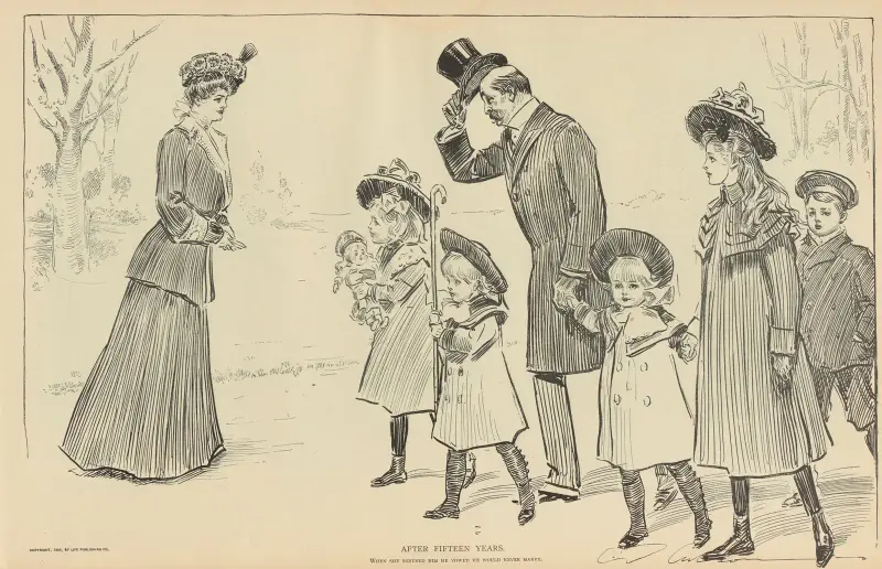 After fifteen years av Charles Dana Gibson