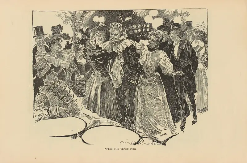 After the grand prix av Charles Dana Gibson