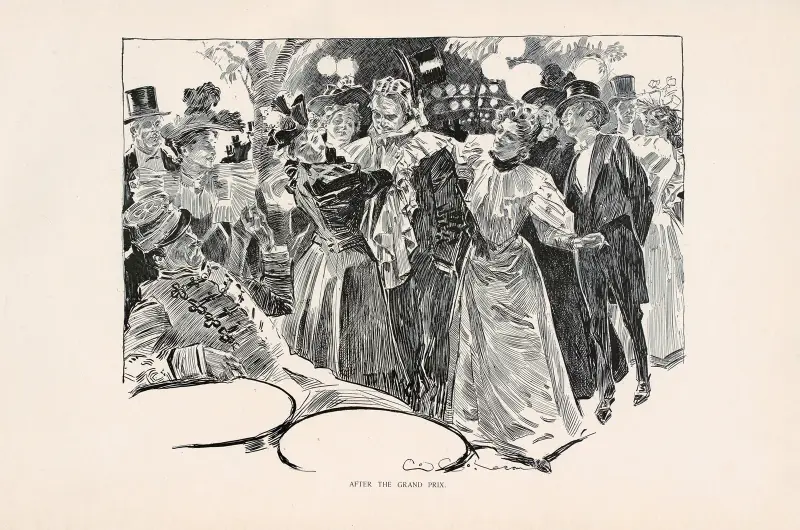 Efter Grand Prix av Charles Dana Gibson