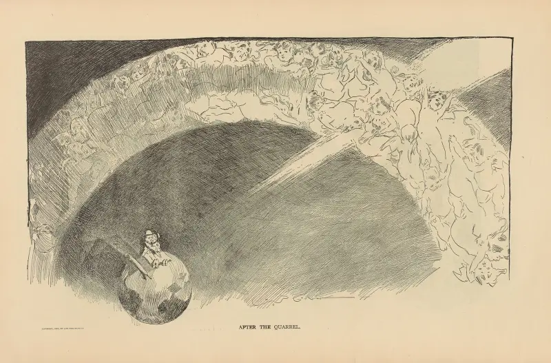 Efter grälet av Charles Dana Gibson