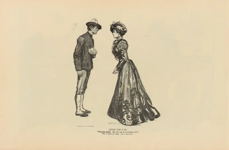 Efter kriget av Charles Dana Gibson
