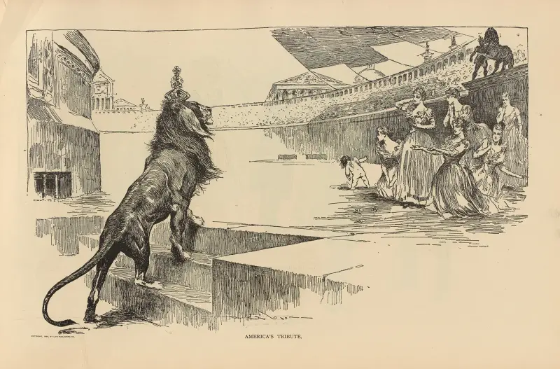America’s tribute av Charles Dana Gibson