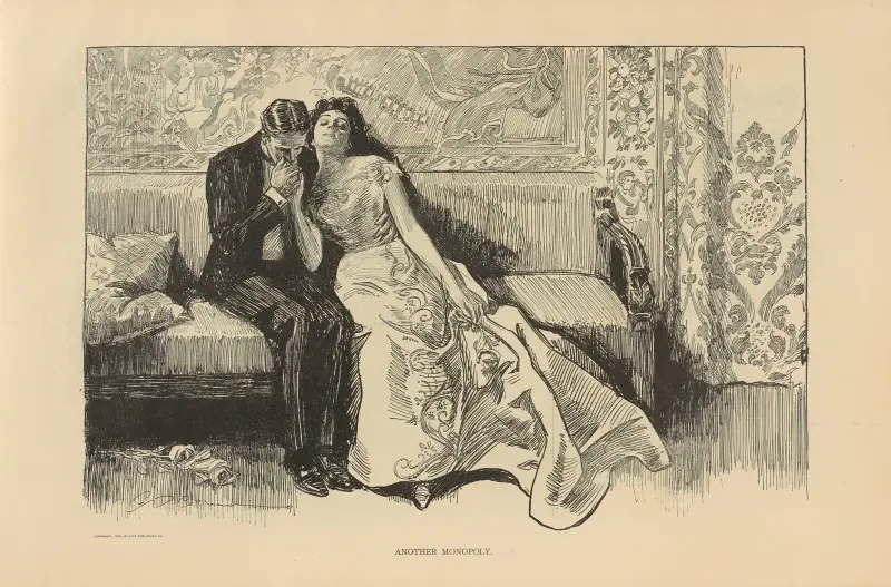 Ein weiteres Monopol, 1893 von Charles Dana Gibson