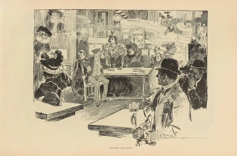 Aristide Bruant’s av Charles Dana Gibson