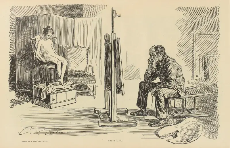 Art is long av Charles Dana Gibson