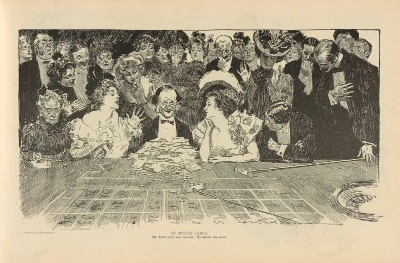 At Monte Carlo av Charles Dana Gibson