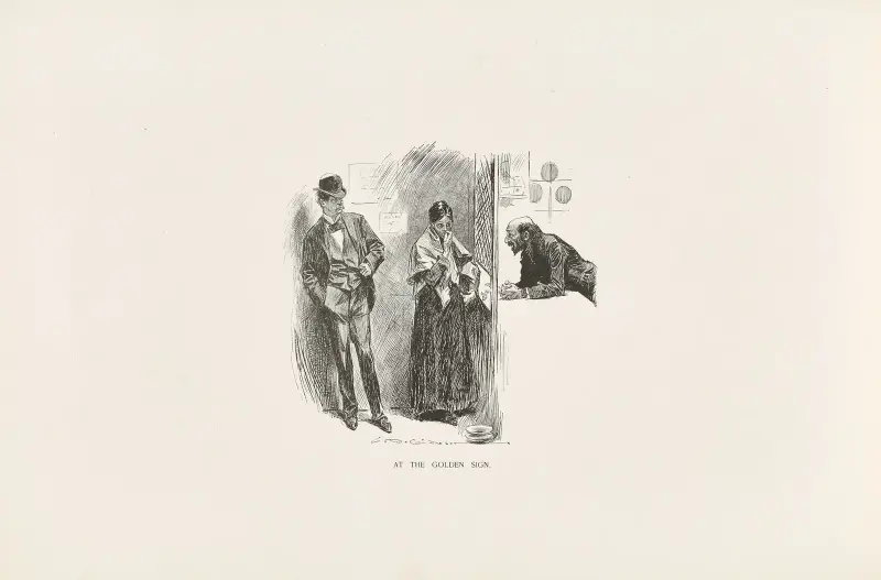 Vid den gyllene solen av Charles Dana Gibson