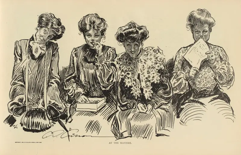 På matinén av Charles Dana Gibson