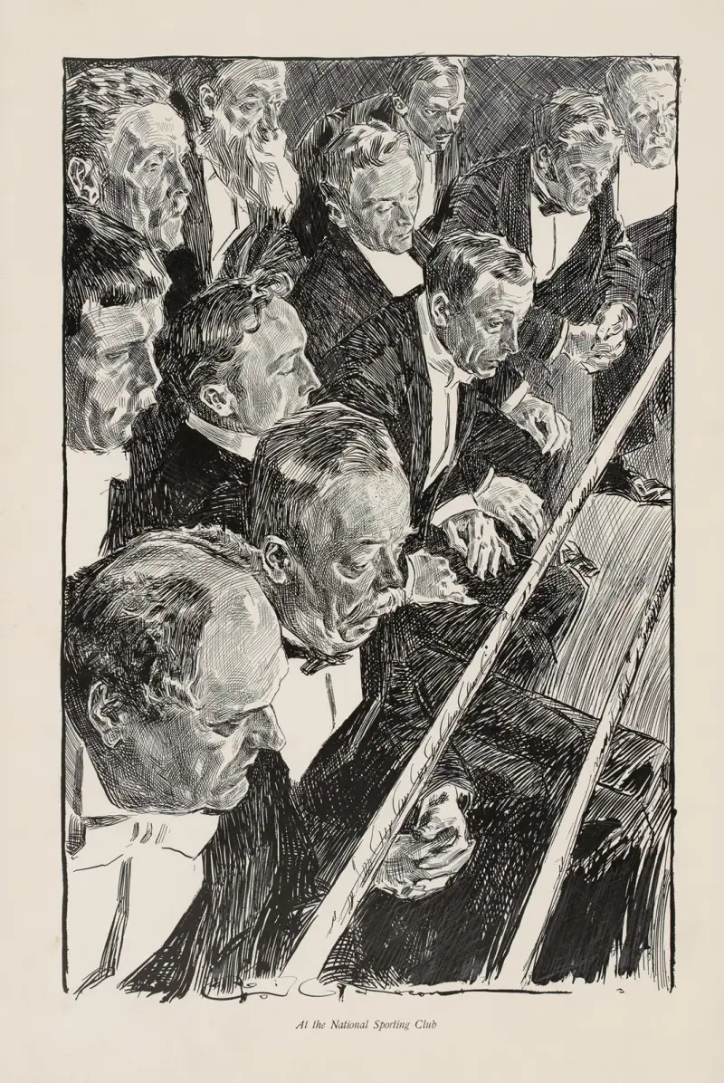 At the National Sporting Club av Charles Dana Gibson