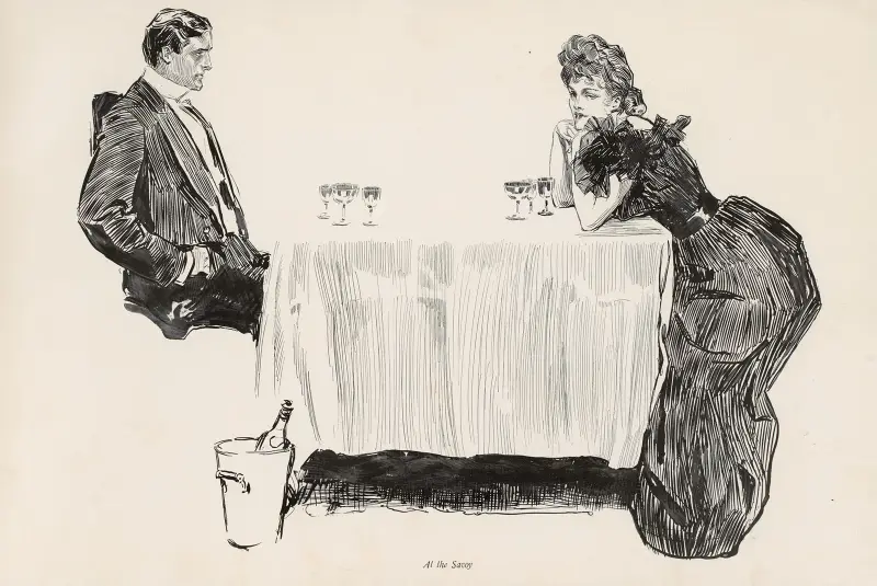 At the Savoy av Charles Dana Gibson