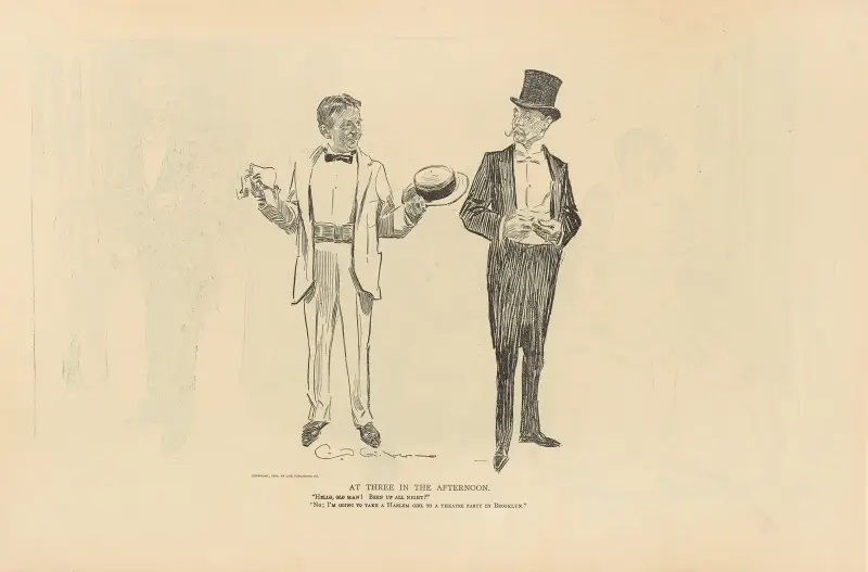 At three in the afternoon av Charles Dana Gibson