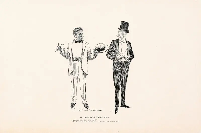 At three in the afternoon av Charles Dana Gibson