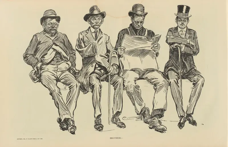 Brothers av Charles Dana Gibson