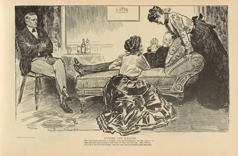 Business and Pleasure av Charles Dana Gibson