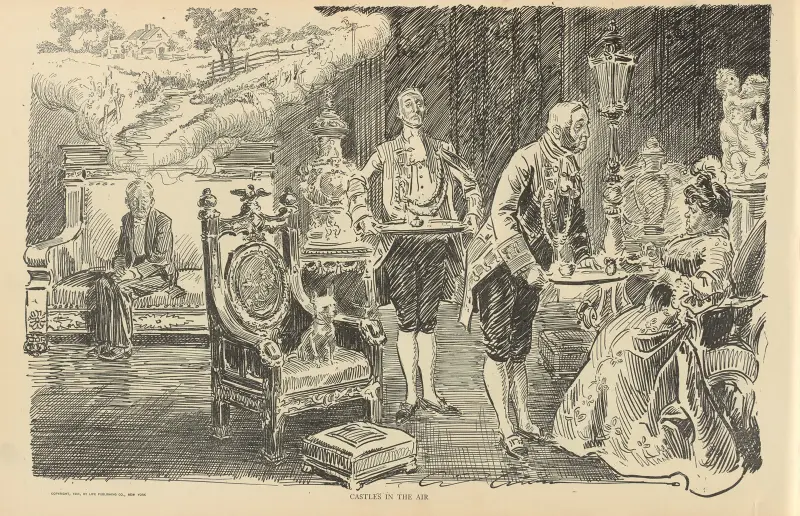 Luftslott av Charles Dana Gibson