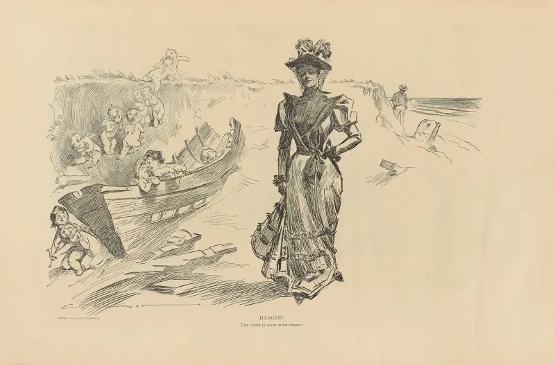 Gefahr! von Charles Dana Gibson