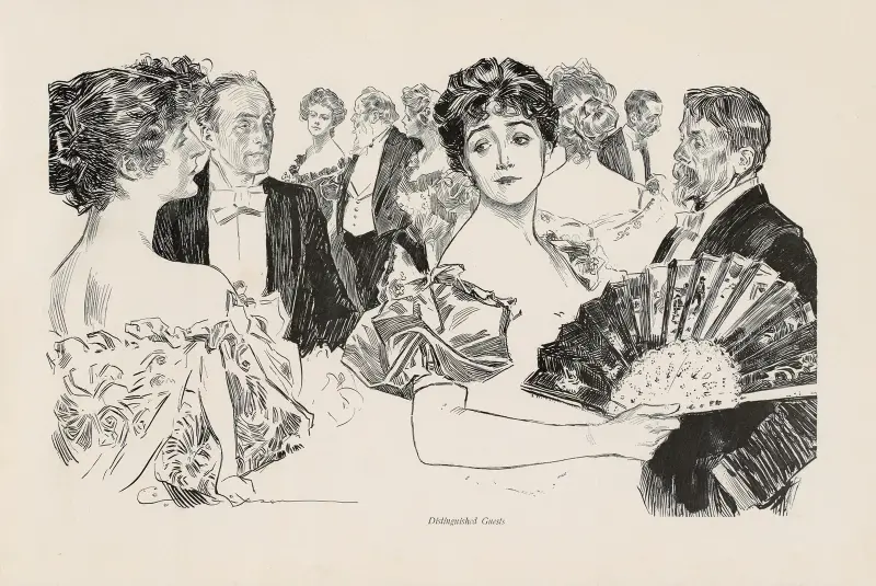 Distinguished Guests, Charles Dana Gibson