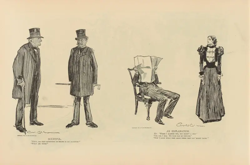 Doubtful av Charles Dana Gibson