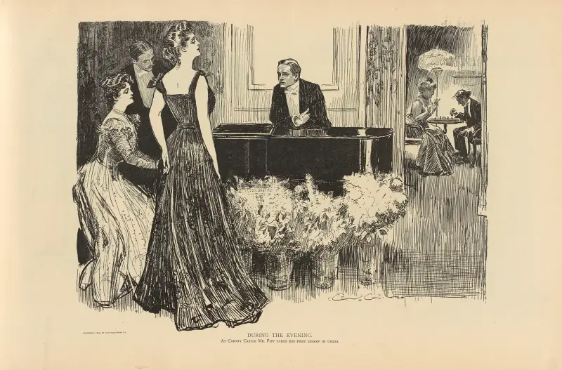 Am Abend von Charles Dana Gibson