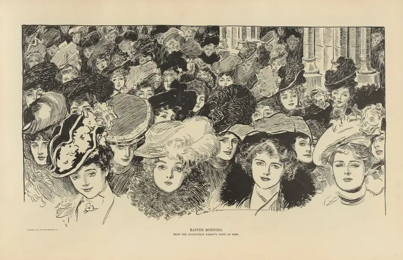 Ostermorgen von Charles Dana Gibson