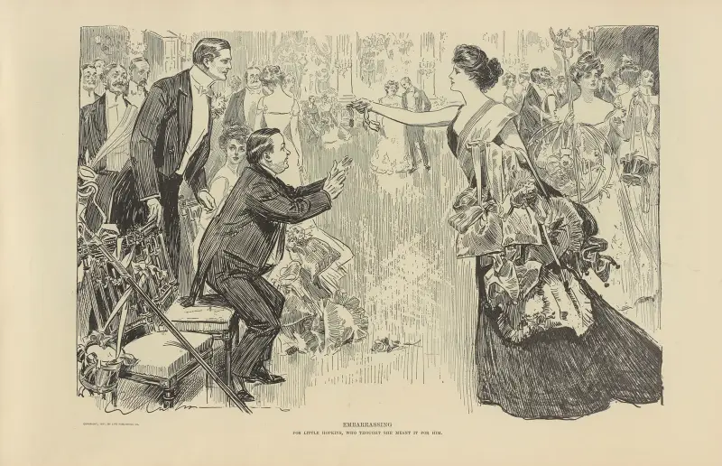 Embarrassing, Charles Dana Gibson
