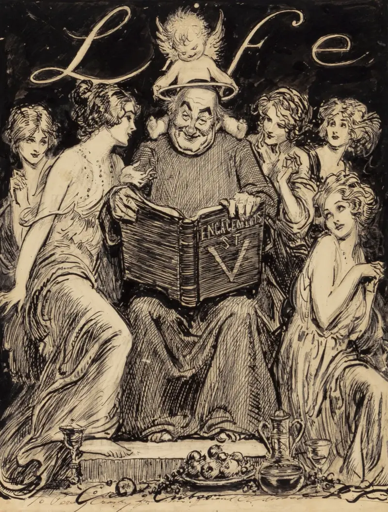 Förlovningar, Sankt Valentin av Charles Dana Gibson