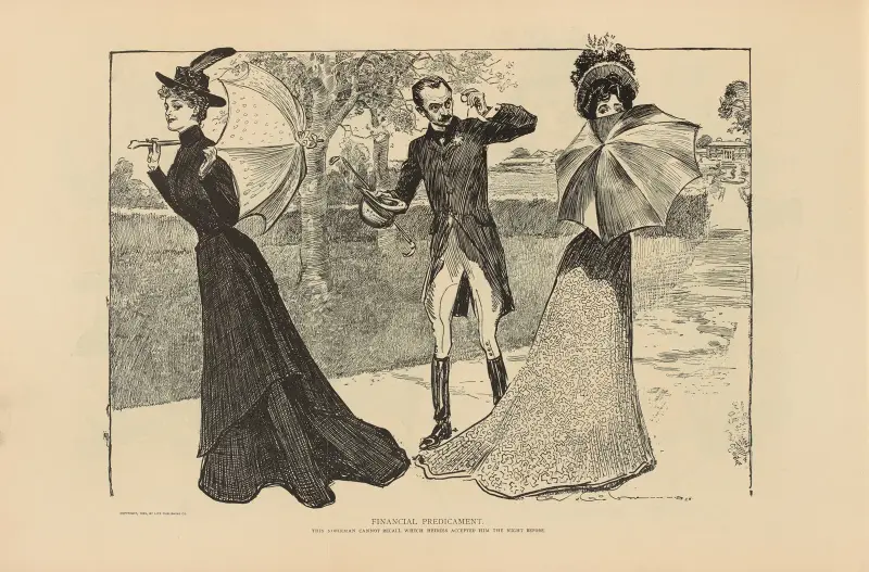 Financial predicament av Charles Dana Gibson